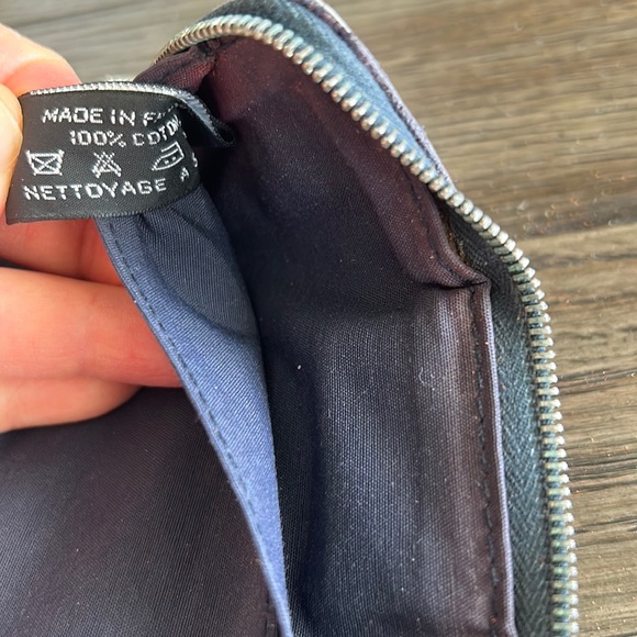 Hermes Herline Paris Blue Wallet - Picture 6 of 9